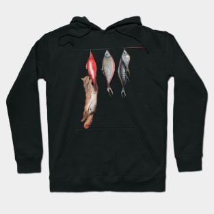 Fish catching Hoodie